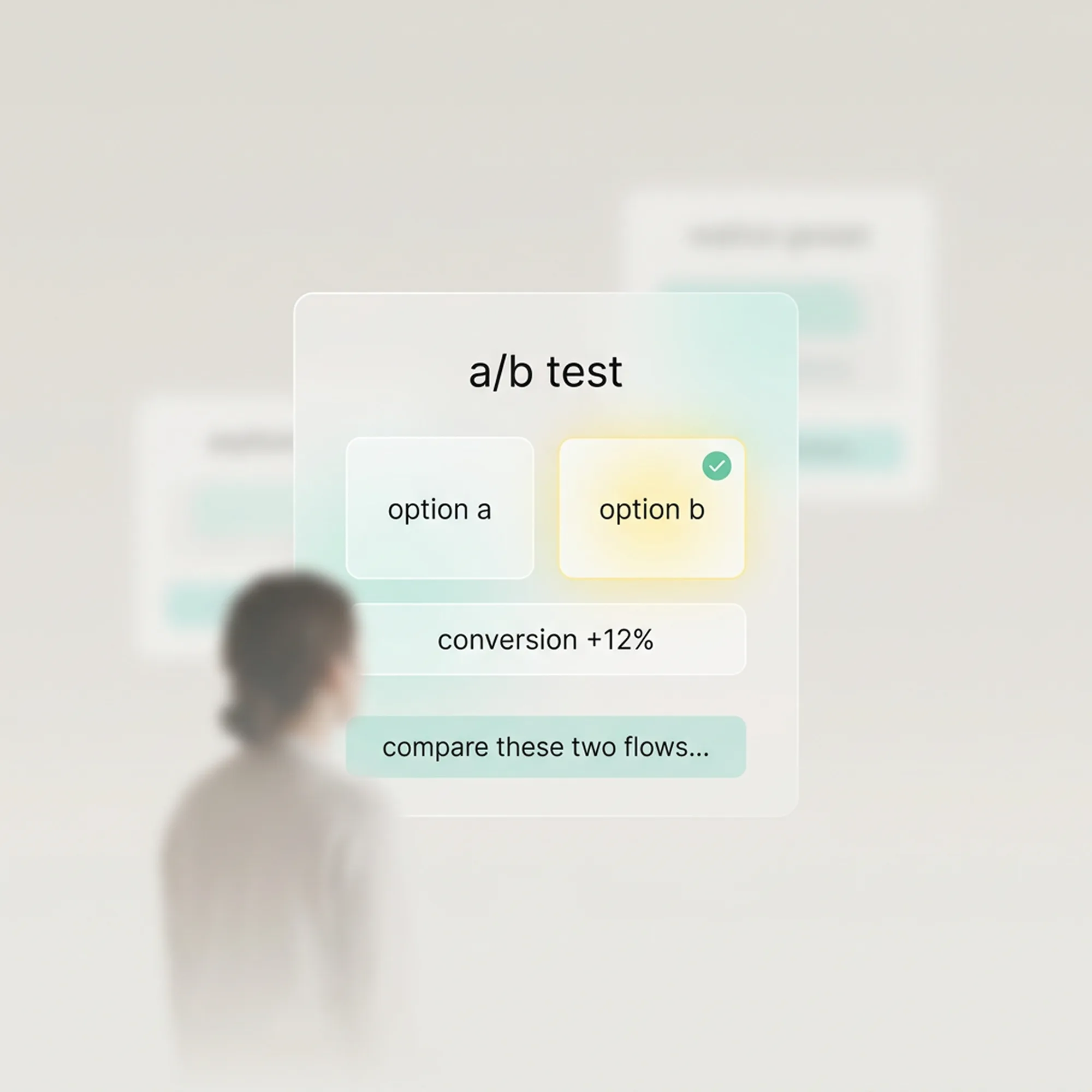 AI destekli A/B test karşılaştırması